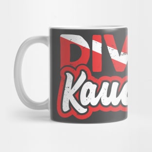 Scuba Diving Dive Kauai Hawaii Diver Mug